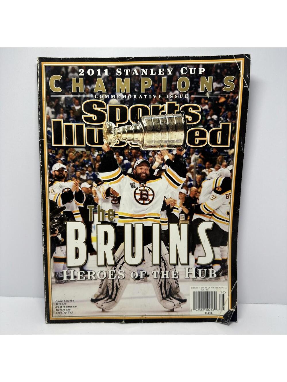 Sports Illustrated 2011 Bruins Stanley Cup Champions - Tim Thomas